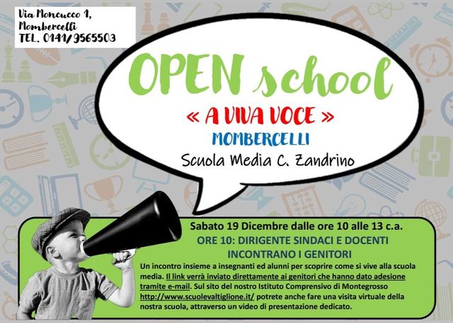 Mombercelli  Open School della Scuola C. Zandrino