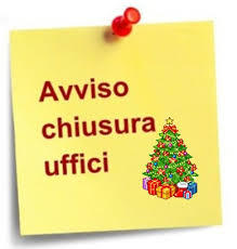 Avviso Chiusura Uffici